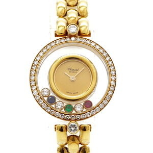 Chopard Happy Diamonds YG 20 3926-24 Gold Dial Women's Watch